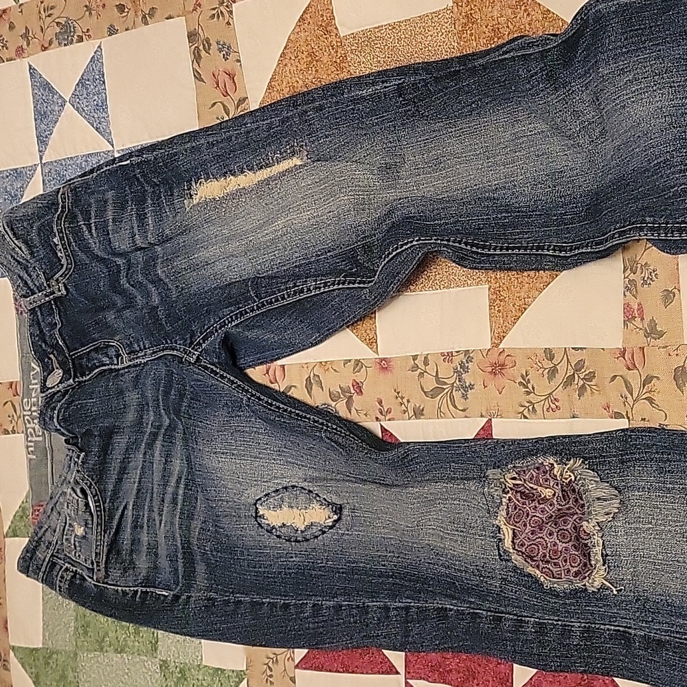Hippy Laundry Patchwork Jeans - image 4